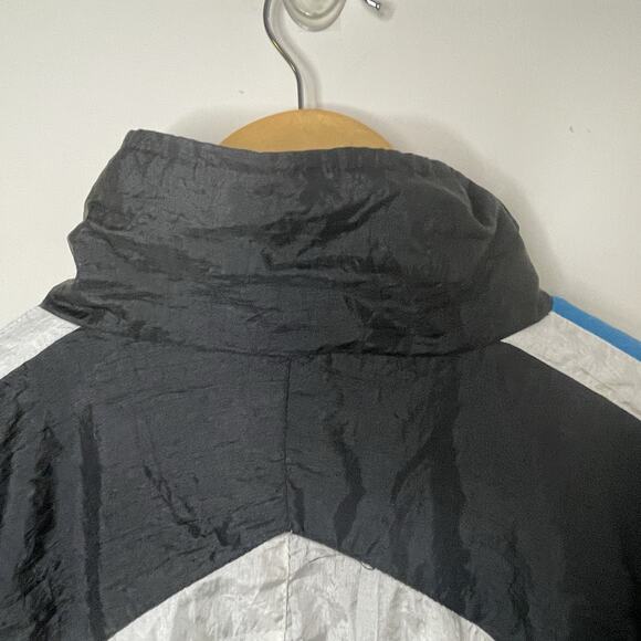 VTG 90s Spalding Track Jacket Color Block Zip Windbreaker Streetwear Skater XL - Picture 11 of 16